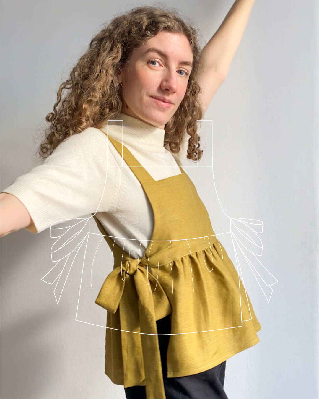 Birch top PDF sewing pattern