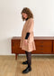 Maple dress in misty pink linen - size S