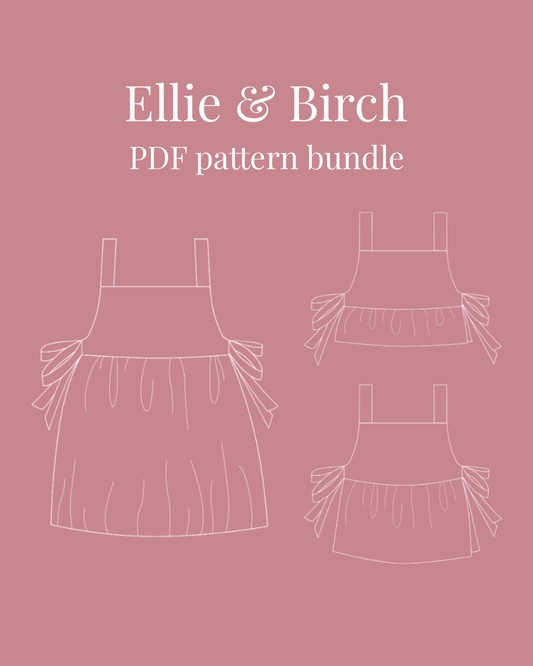 Ellie & Birch PDF pattern bundle